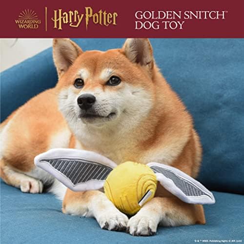 Harry Potter Golden Snitch Dog Squeaker Toy
