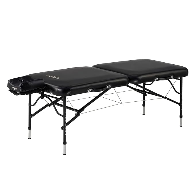 Master Massage Stratomaster Ultralight Portable Massage Table, Black, 30 Inch