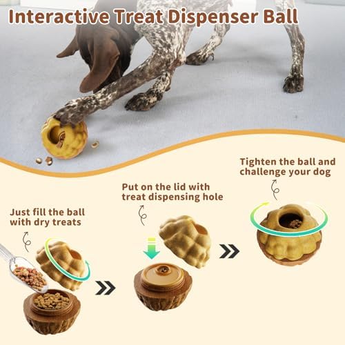 Frozen Treat Interactive Dog Toys for Aggressive Chewers