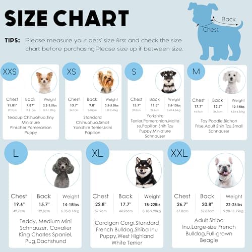 3 Pack Dog Sweaters for Small Dogs Girl Boy Winter Fleece Clothes Warm Soft Dog Sweatshirt Outfit for Dogs Cats Pet Apparel
