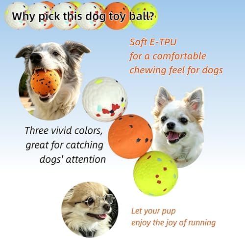 Super Strong Dog Balls for Medium/Small Dogs