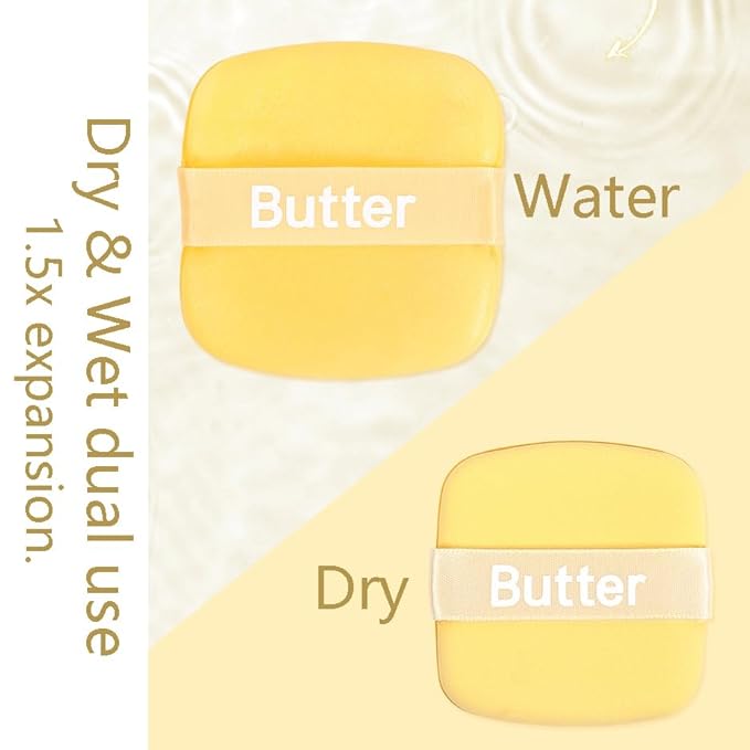 Makeup Blenders & Sponges 3PCS Air Cushion Makeup Sponges Universal Premium Beauty Square Powder Sponge for All Skin Kinds