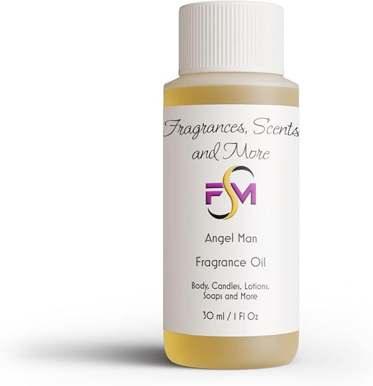 Angel Man Fragrance Oil - 1 Fl Oz Plastic Bottle (30ml)
