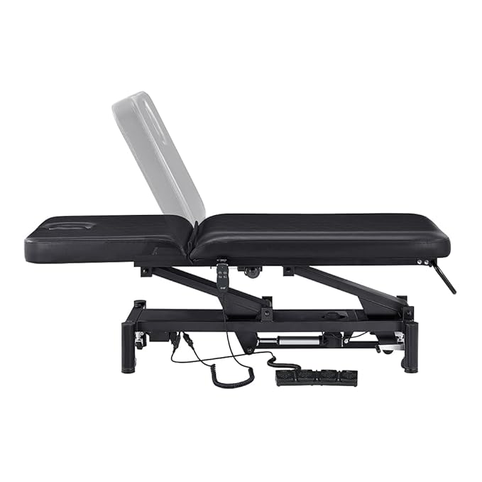 Spa Full Electrical Facial Beauty Bed Spa All Purpose Massage Table Medical Examination Bed with 2 Motors MAR EGEO