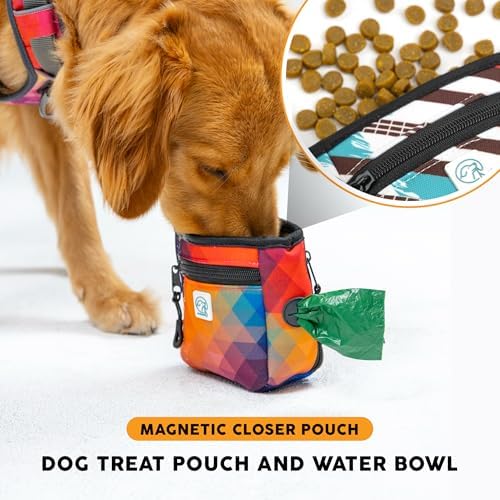 Embark Dog Treat Pouch - Waterproof Training Bag & Portable Water Bowl
