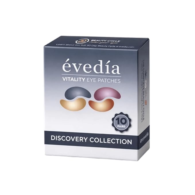 Vitality Eye Patches — Discovery Collection | Try Every Mood | All 4 Formulas | Peptide-Powered Hydrogel Eye Masks | 10 Pairs