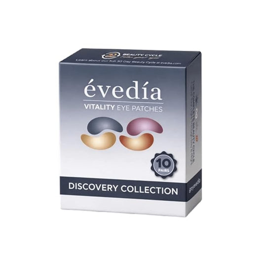 Vitality Eye Patches — Discovery Collection | Try Every Mood | All 4 Formulas | Peptide-Powered Hydrogel Eye Masks | 10 Pairs