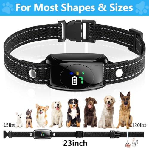 Bark Collar 2 Pack, Bark Collar for Medium Dogs & Large Dogs 15-120LBS