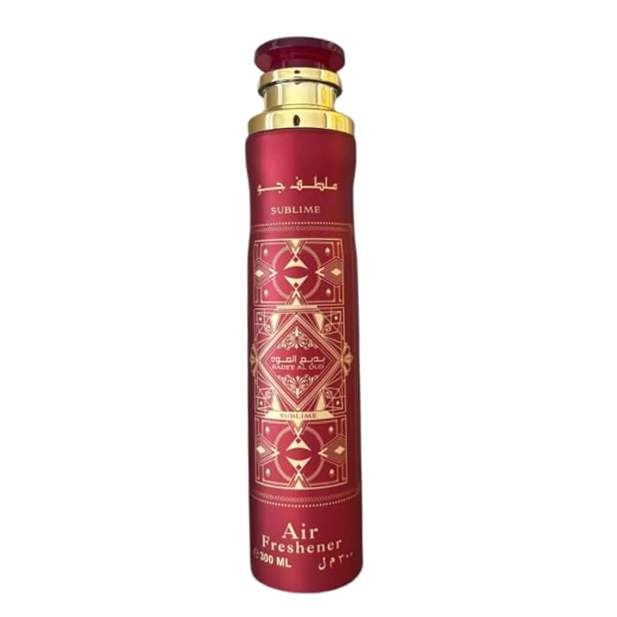 Lattafa Bade'e Al Oud Sublime - Fruity, Floral, Amber, Oud - Air Freshener, 10.1 Ounce / 300 ml