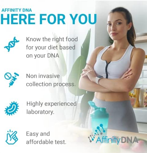 DNA Diet and Healthy Weight Test Kit for Nutrition, Fitness and Weight Loss Management | At-Home Sample Collection Cheek Swab Kit | Results in 5-7 Weeks | No Extra Fees