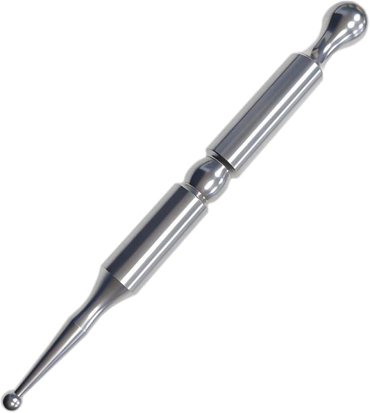Gdojj Acupuncture Pen, Stainless Steel Acupressure Pen, Trigger Point Massage Tool for Muscle Tension Relief, Manual Reflexology Massage Tool