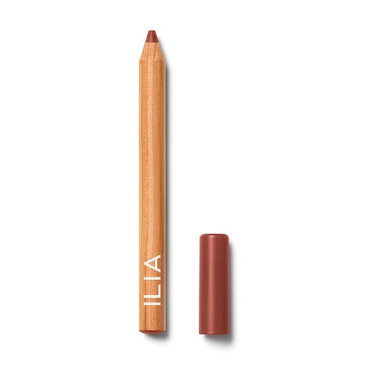 ILIA - Lip Sketch Hydrating Crayon | Hydrate, Plump, Smooth, Strengthen | Long Lasting up to 12-Hours, Bleed-Resistant, Soft-Matte | Barrier-Building, Non-Toxic, Cruelty-Free (Genre)