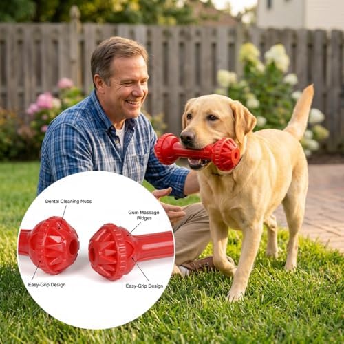 Dog Toys for Aggressive Chewers, Dog Chew Toys, Dog Bone Toys for Small Doy