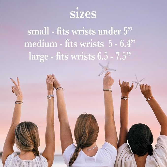 K'lani Hair Tie Bracelets for Women - Elastic Hair Bands That Double as Stylish Jewelry - Imagine - Small