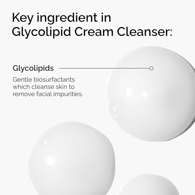 The Ordinary Glycolipid Cream Cleanser,Gentle Makeup Removal with Plant-Derived Glycolipid Agents,5.1 Fl Oz,(Pack of 2)