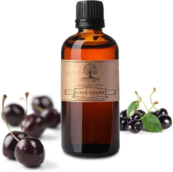Black Cherry - 100% Pure Grade by Nature's Note Organics - 0.3 Fl Oz