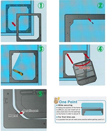 TAKARA INDUSTRY Pet Dog Door for Screens, Medium/Large