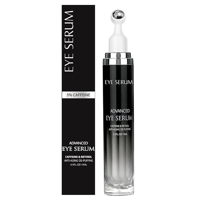 Eye Bags Treatment for Men Women: Eye Cream for Dark Circles Puffiness and Bags Under Eyes