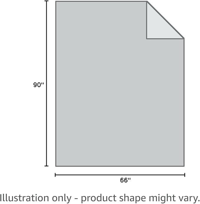 PHF 100% Cotton Waffle Blanket Twin Size, Lightweight Breathable Summer Blanket for Hot Sleepers, Pre-Washed Soft Layer for Bed, Dorm, Couch & Guest Room, Home Decor Gift, 66"x90", Charcoal Grey