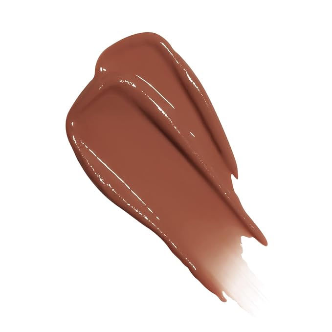 Flower Knows The Sweetie Bear Coating Lip Jelly,Soft Moisturizing Tinted Lip Gloss with Botanicals,Lightweight Non-Sticky Red Lips Plumper,Cruelty-Free,0.18 oz(JE08 Croissant)