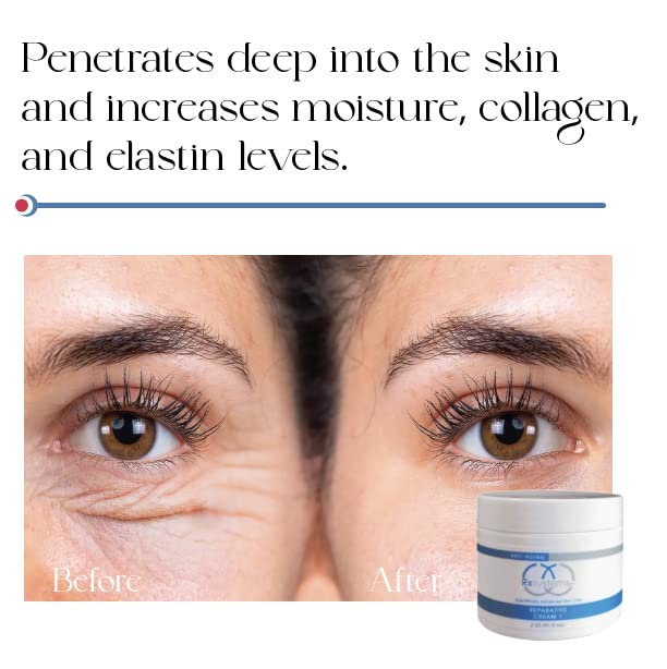 PF Reparative Cream 1, Anti-Aging Cream for Sensitive Skin, with 5% Glycolic Acid