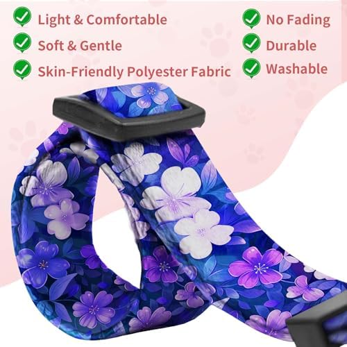 Puppy Dog Collar & Hands-Free Dog Leash Adjustable Length 5-8 Ft Adjustable Nylon Collar with Quick-Release Buckle