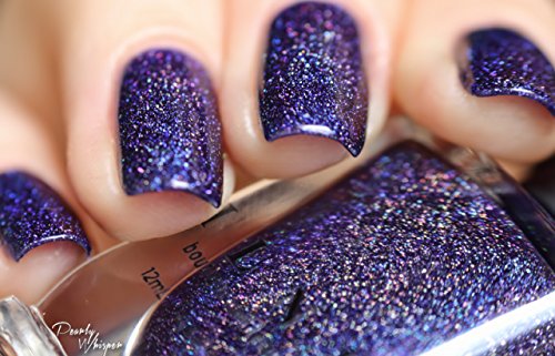 ILNP Lulu - Deep Grape Holographic Nail Polish