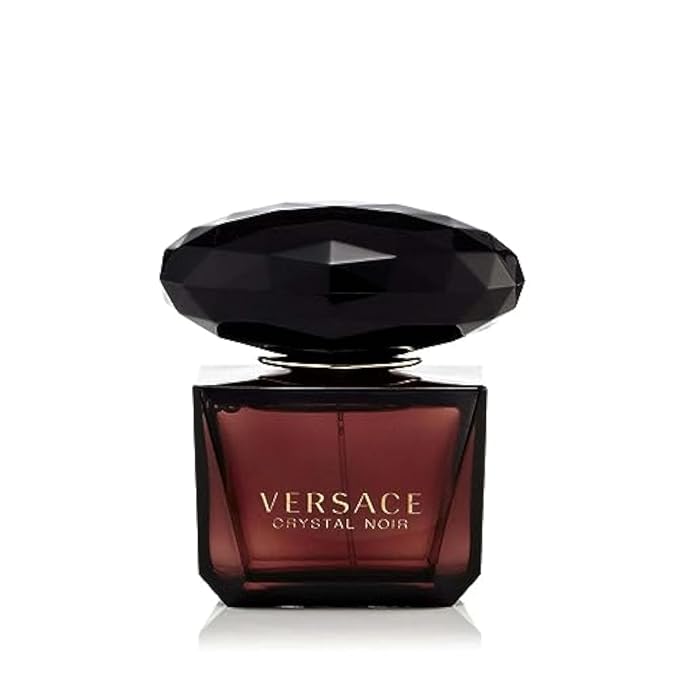 Versace Crystal Noir Eau De Toilette Spray for Women, 3 Fluid Ounce