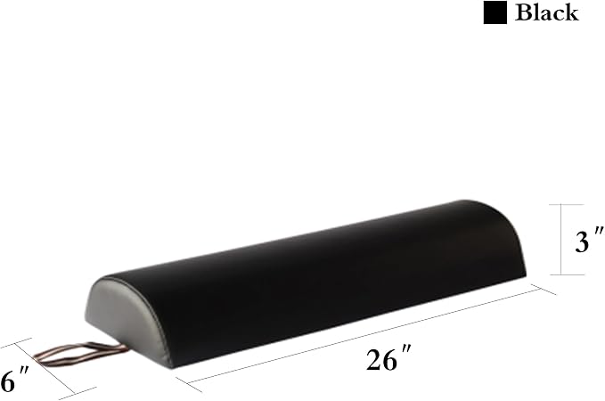 Master Massage Large 6" Semi-Round Bolster