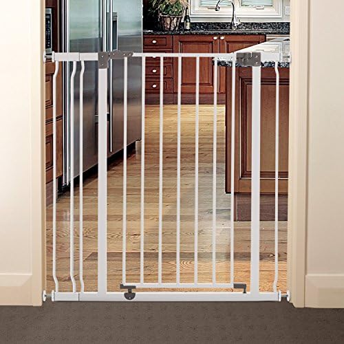 Dreambaby Liberty Extra Tall and Wide Security Gate with Stay Open Feature, White