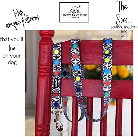 Lucky Love Dog Martingale Collar for Medium Dogs No Slip – SOCO, Medium