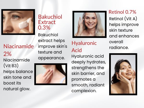 Essentially KateS Retinol Cream for Face and Eye, The Gentle Revolution | K-Beauty Anti-Aging Moisturizer with Hyaluronic Acid and Vitamin E | Gentle, Hydrating, Firming, 50 ml (1.7 fl oz)