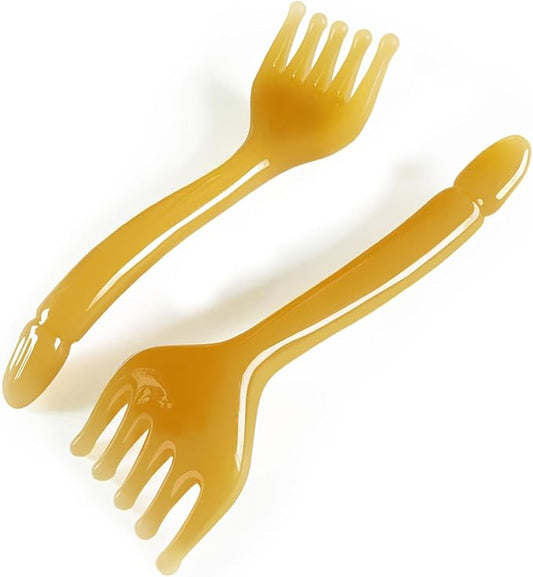 GSHOW Scalp Massager Handheld Comb Resin Relax Massage Tool - Manual Relaxation Tool for Soothing Head Massage - Set of 2
