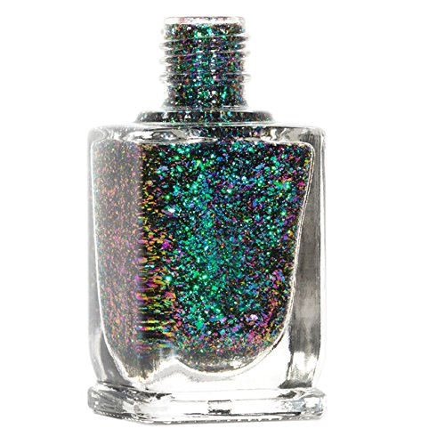 ILNP Supernova - Green, Teal, Blue, Purple Ultra Chrome Color Shifting Flakie Nail Polish