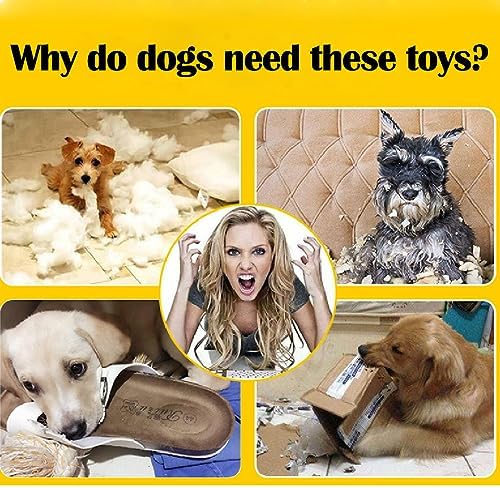 Dog Rope Toy,Dog Toys 4 Pack for Fun and Teeth Cleaning Dog Rope Toys for Medium to Small Dogs
