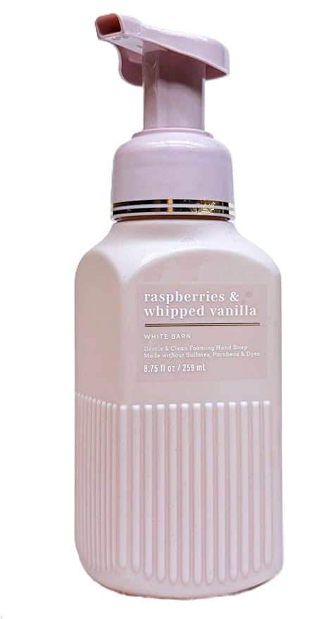 Bath & Body Works Spring Scents Gentle & Clean Foaming Hand Soap - 8.75 fl oz (Raspberries and Whipped Vanilla)