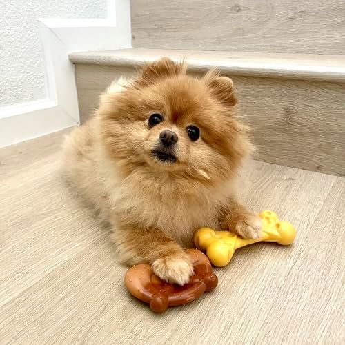 Nylabone Power Chew Toy Bundle, Dog Toys for Aggressive Chewers, 3 Pack