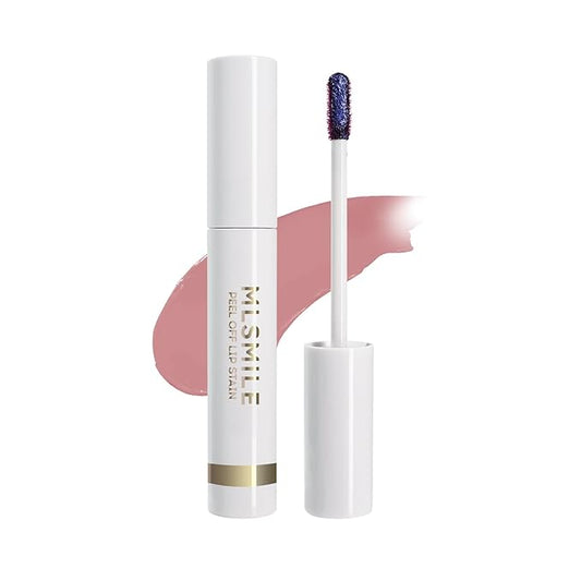 Lip Stain Peel Off， High Pigment Matte Lip Color,All-Day Vibrant Kiss-Proof Lip Stain, Long Lasting Waterproof Lip Tint for Women