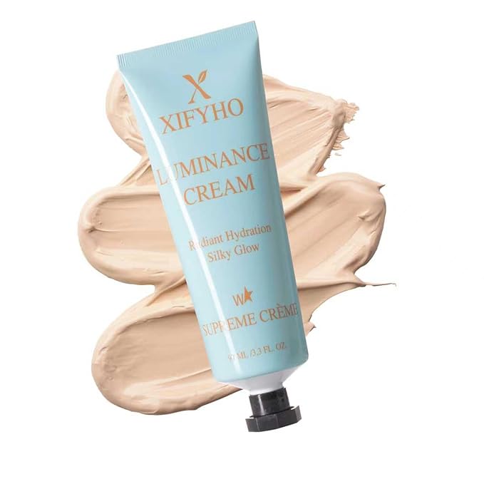 Supreme Radiance All-in-One Beauty Cream - Long-Lasting CC Cream Foundation - Waterproof and smudge-proof, infuses skin with a dewy, luminous glow (Light)