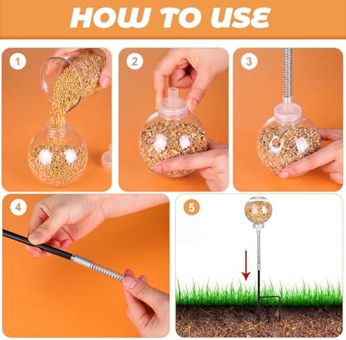 2 Pcs Chicken Treat Dispenser Chicken Slow Feeder Ball