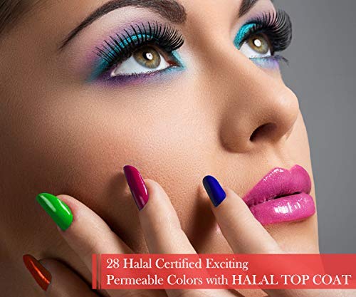 Karma Naturals Certified Halal Nail Polish - Breathable & Water Permeable, Wudu Friendly (Dariya)