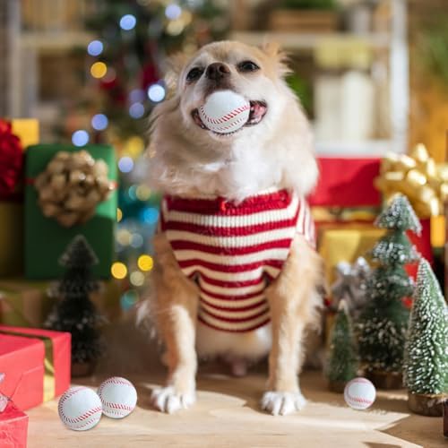 X-Small Dog Tennis Balls Dog Toys Ball 1.72" Pack of 6, Fit Ball Launchers