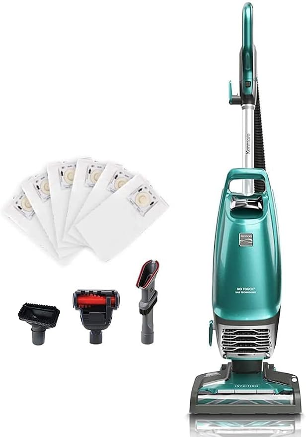 Kenmore Intuition Bagged Upright Vacuum Lift-Up Carpet Cleaner | Pet Friendly, 2-Motor Power Suction with HEPA Filter, 3-in-1 Combination Tool, HandiMate for Floor, Pet Hair - BU4022