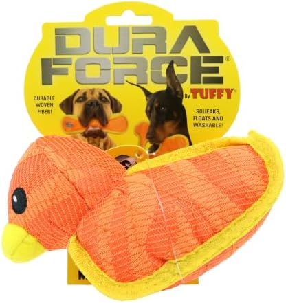 Tuffy® - DuraForce® : 2 Pack Duck Dog Toy: Ultra Durable Plush Toy with Multiple Layers & Reinforced Seams, Washable and Floats, DuraForce® Construction