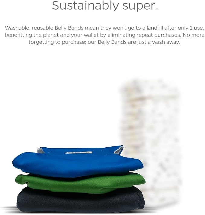 Pet Parents® Washable Belly Bands for Male Dogs (3pack) + Extendrs® of Durable Dog Diapers Male, Premium Male Dog Diapers & Dog Wraps (X-Large, Gentlemen)