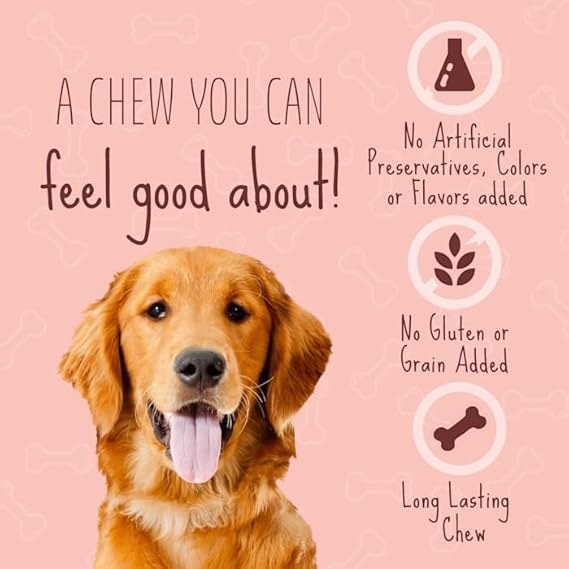 Better Belly Proteins Twist Sticks Highly Digestible Dog Treats, 25 Count