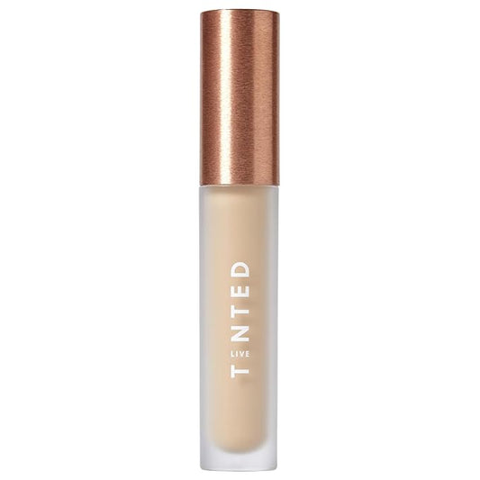 Live Tinted Hueskin Serum Concealer - Medium-to-Full Coverage Concealer with Niacinamide, & Hyaluronic Acid for Dark Circles, Fine Lines & Wrinkles, Buildable Long-Lasting Formula, 0.35 oz Shade 18