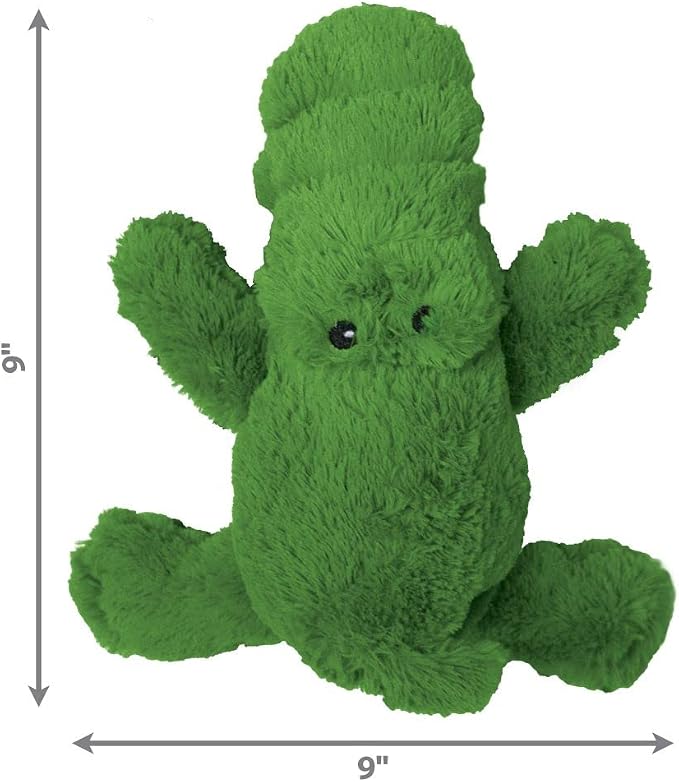 Kong Cozie Ali Alligator Plush Dog Toy, for Medium Dogs
