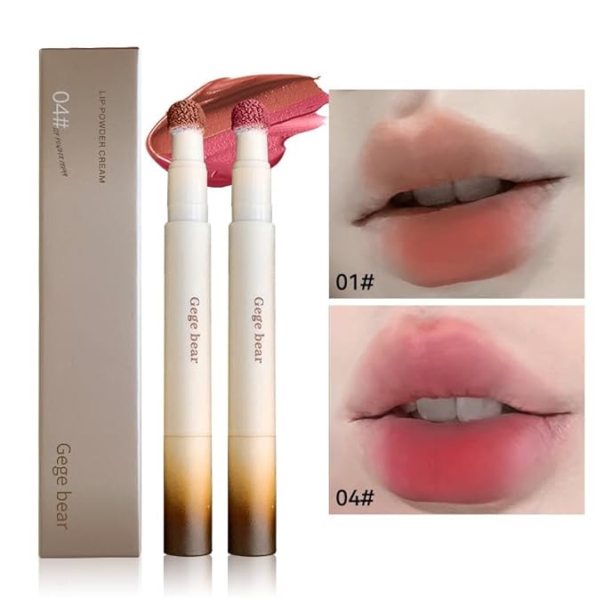 2 Pack velvet Matte Lip Cream set and Velvet Matte Lasting Lip Gloss set can create beautiful velvet matte lip makeup, suitable as a gift for women, girlfriends or family members. (01+04(2 PACK))