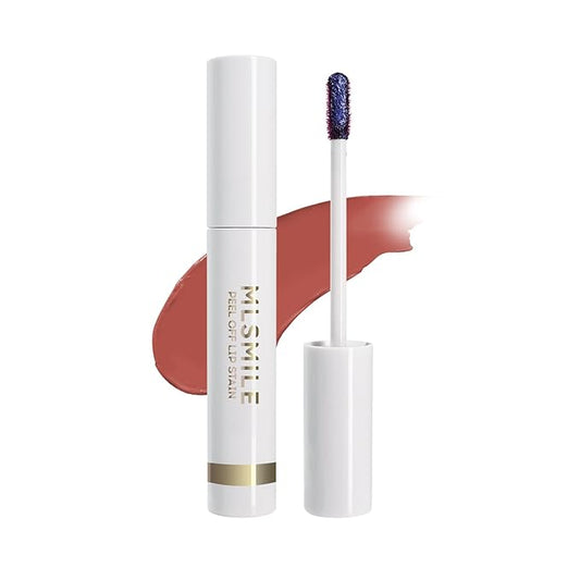 Lip Stain Peel Off， High Pigment Matte Lip Color,All-Day Vibrant Kiss-Proof Lip Stain, Long Lasting Waterproof Lip Tint for Women